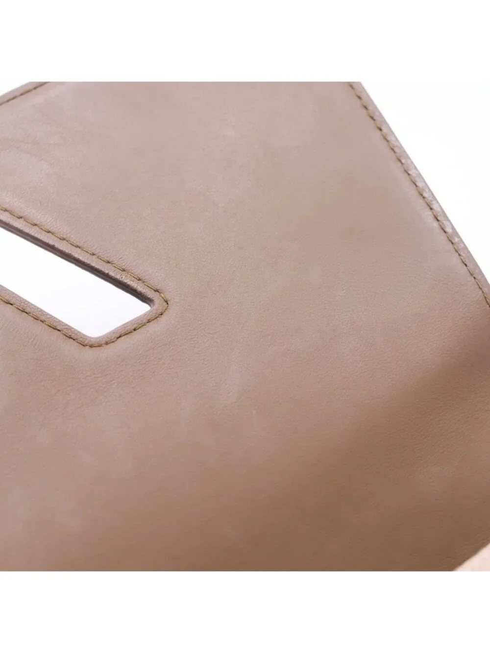 Louis Vuitton Twist One Handle PM Taurillon Leather 2-Way Shoulder Bag Beige